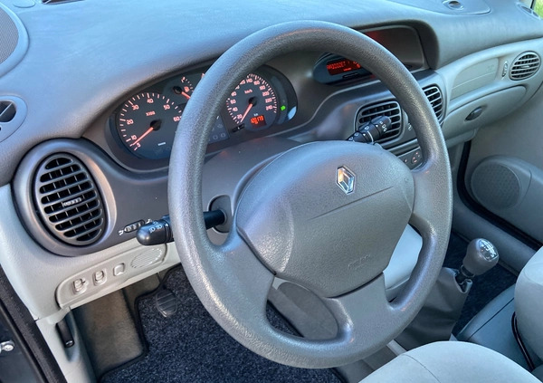 Renault Scenic cena 9300 przebieg: 120300, rok produkcji 2002 z Choszczno małe 407